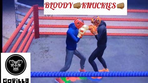 bloody knuckles street boxing
